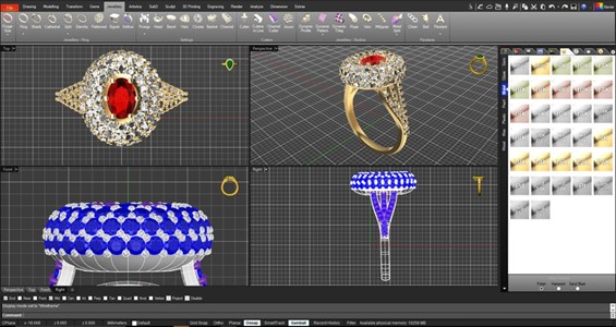 Computer-Aided Jewellery Design Rendering