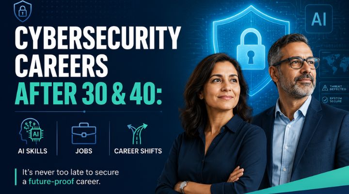 Cybersecurity careers after 30 & 40