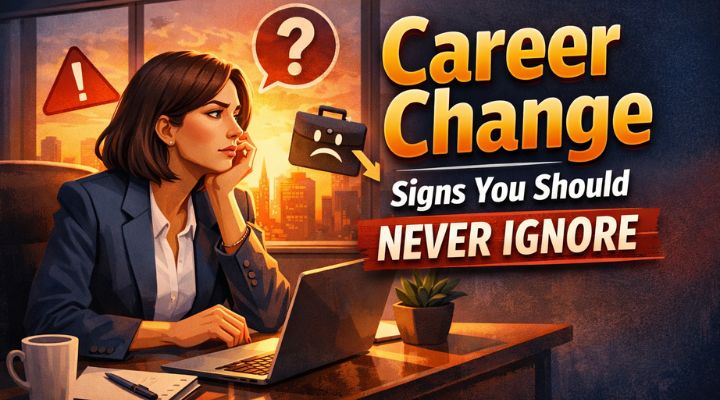 Career Change Signs You Should Never Ignore
