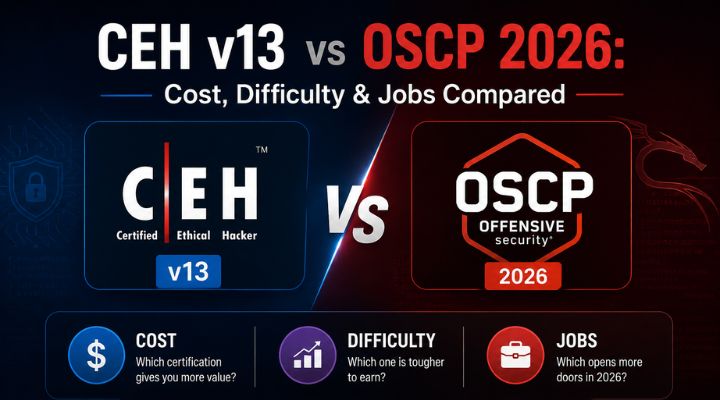 CEH v13 vs OSCP 2026